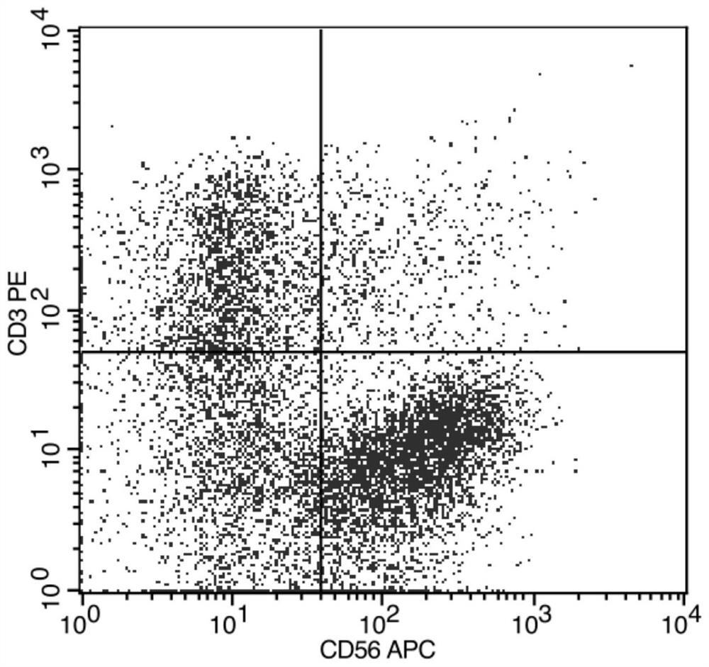 Kit for culturing natural killer cells in vitro and use method and application thereof