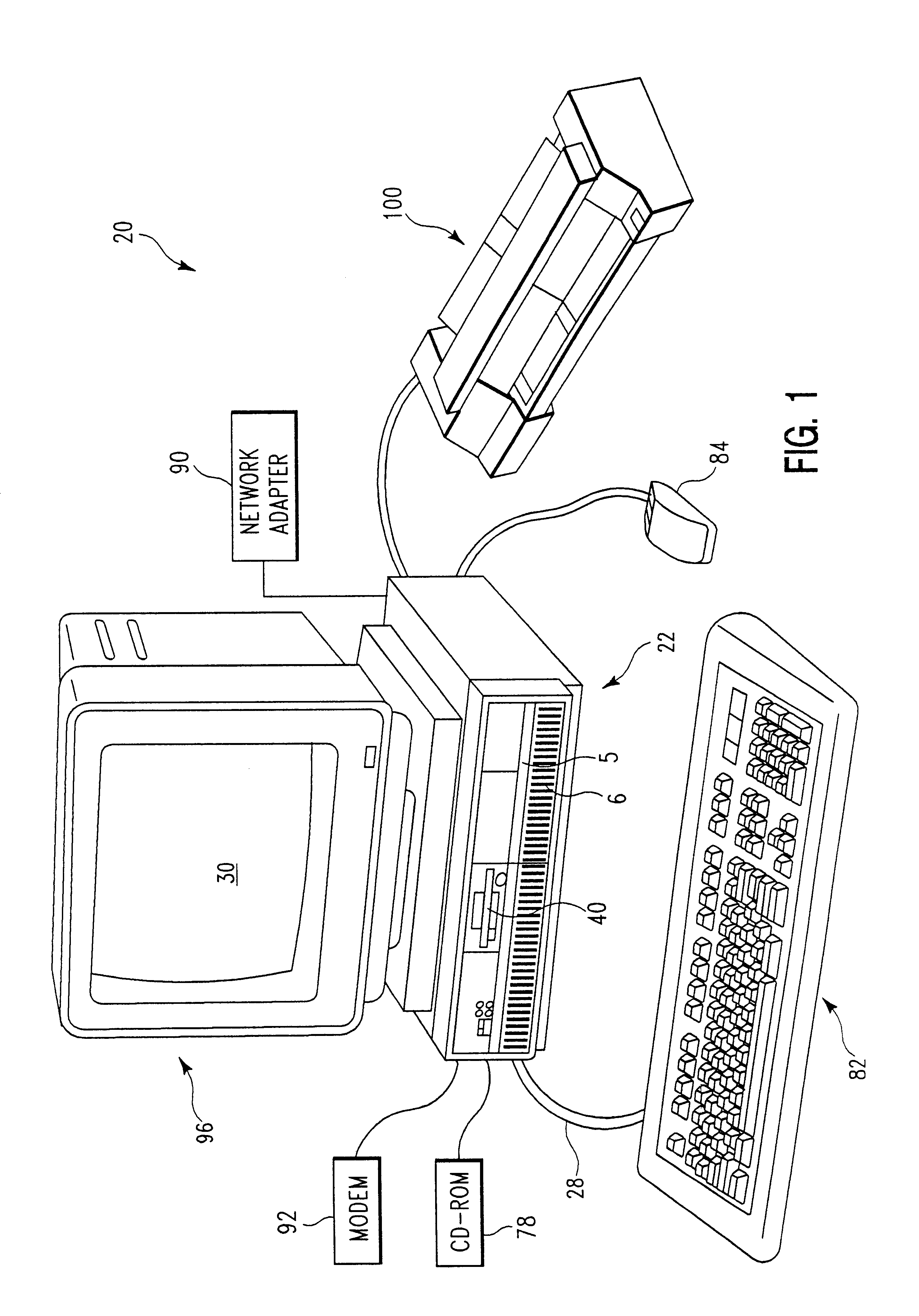 Method and apparatus for programmable active termination of input/output devices