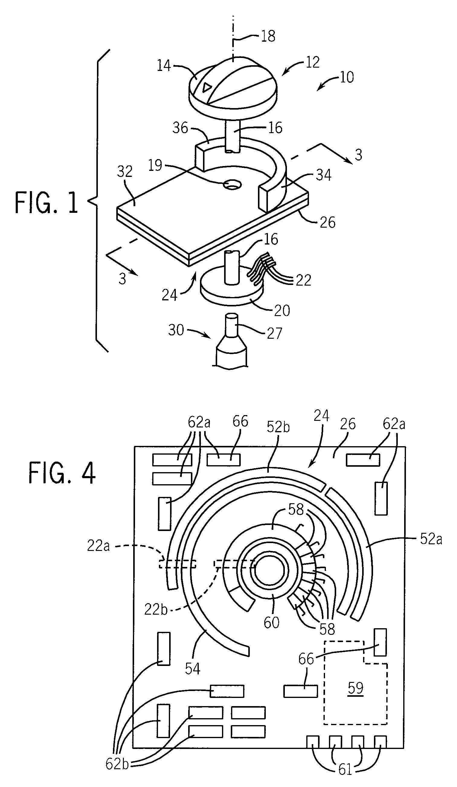 Dial control with LED light ring