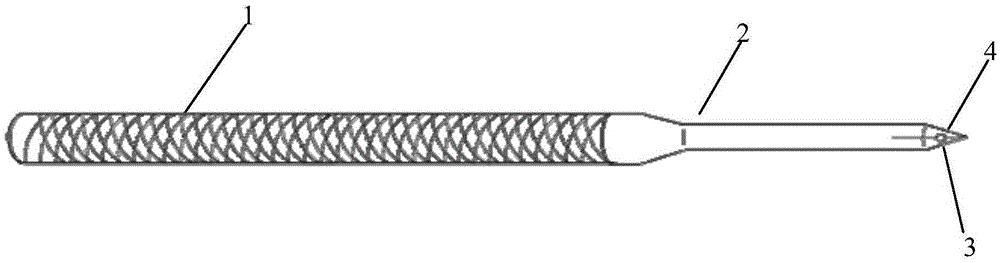 Choroid and iris stitching instrument