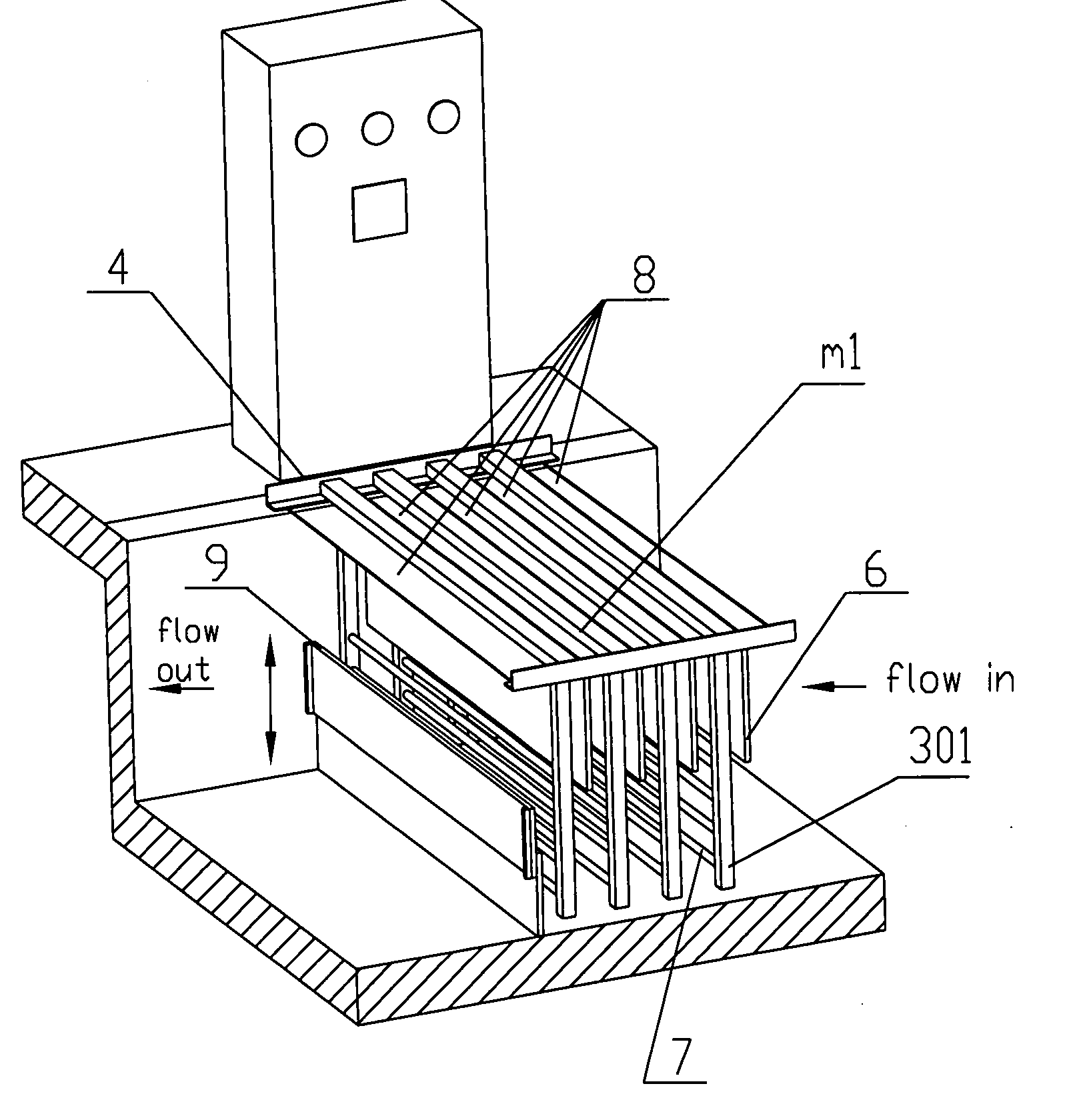 Fluid ultraviolet sterilization system