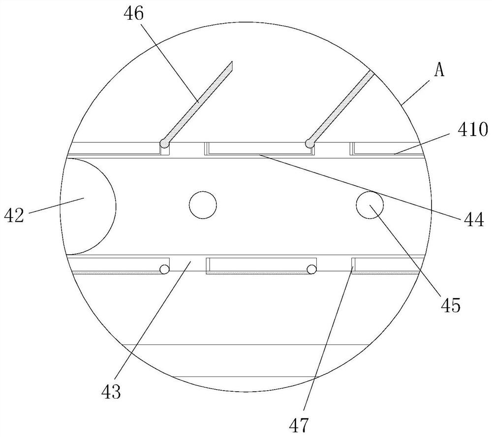 Embedded meat flavor powder flavor drying device and drying process method