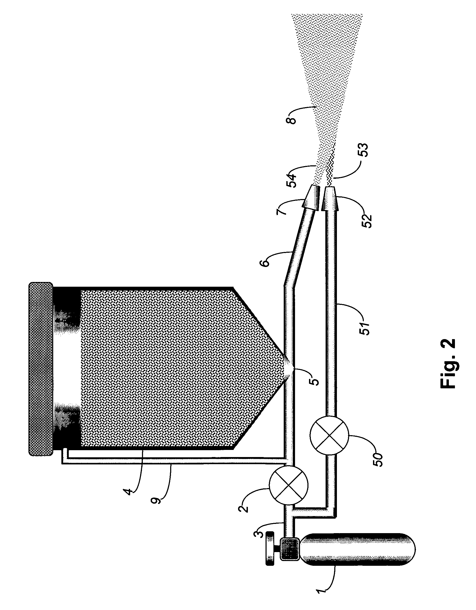 Narcotics and explosives particle removal system