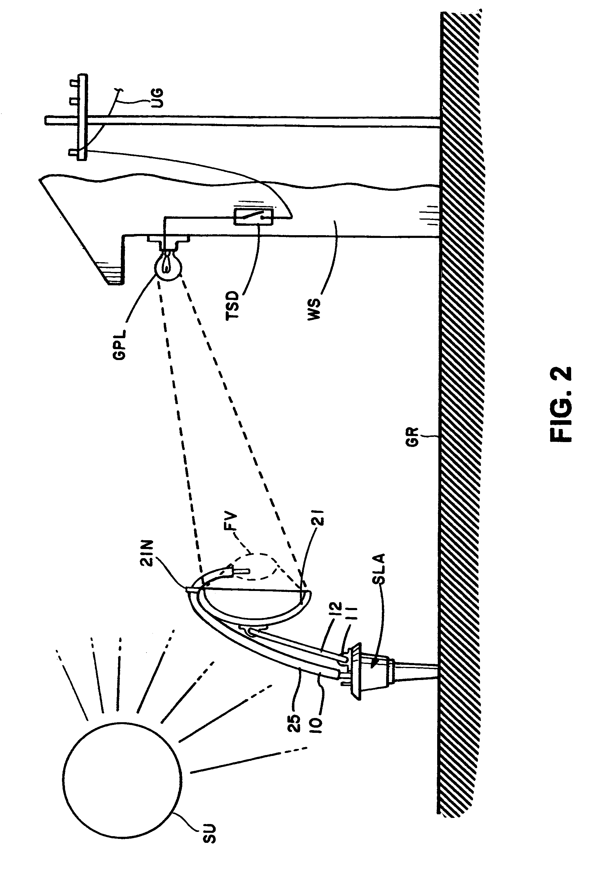 Method and apparatus for coordinating solar powered lighting with grid powered lighting