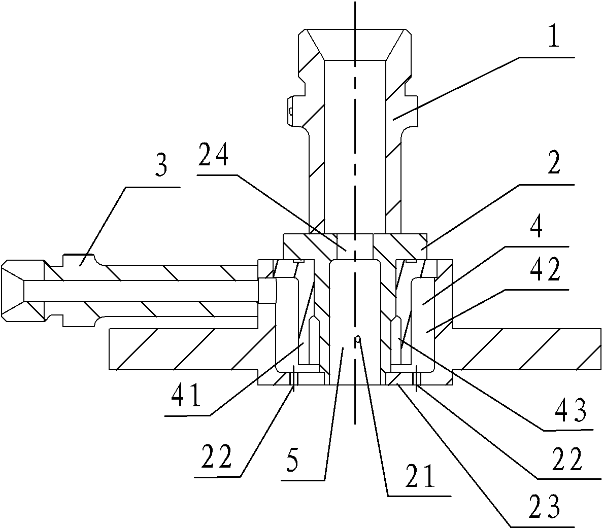 Gas-liquid component high chamber-pressure large-range variable working condition combustor