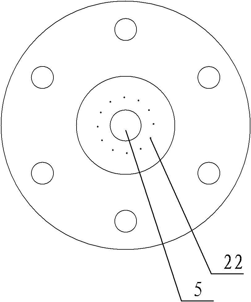 Gas-liquid component high chamber-pressure large-range variable working condition combustor