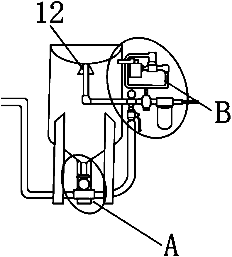 Color spraying equipment capable of achieving continuous coloring