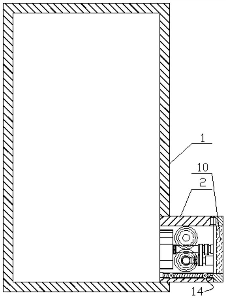 An electric dust-proof power cabinet