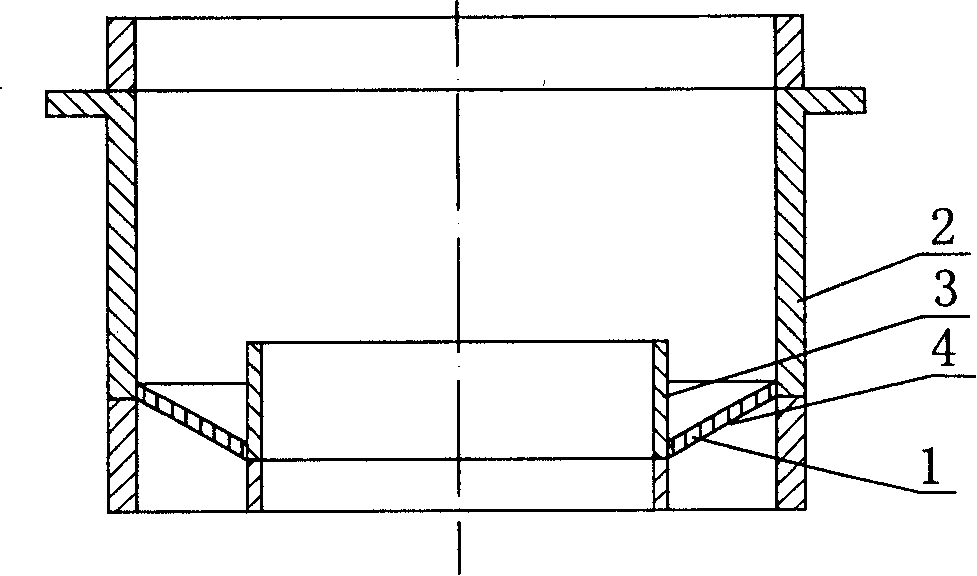 Inner lining of wafer processing chamber and wafer processing chamber containing said inner lining