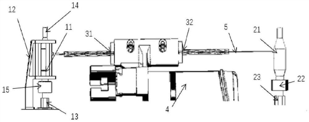 Standby yarn winding device for automatic jointing of ring spun yarns