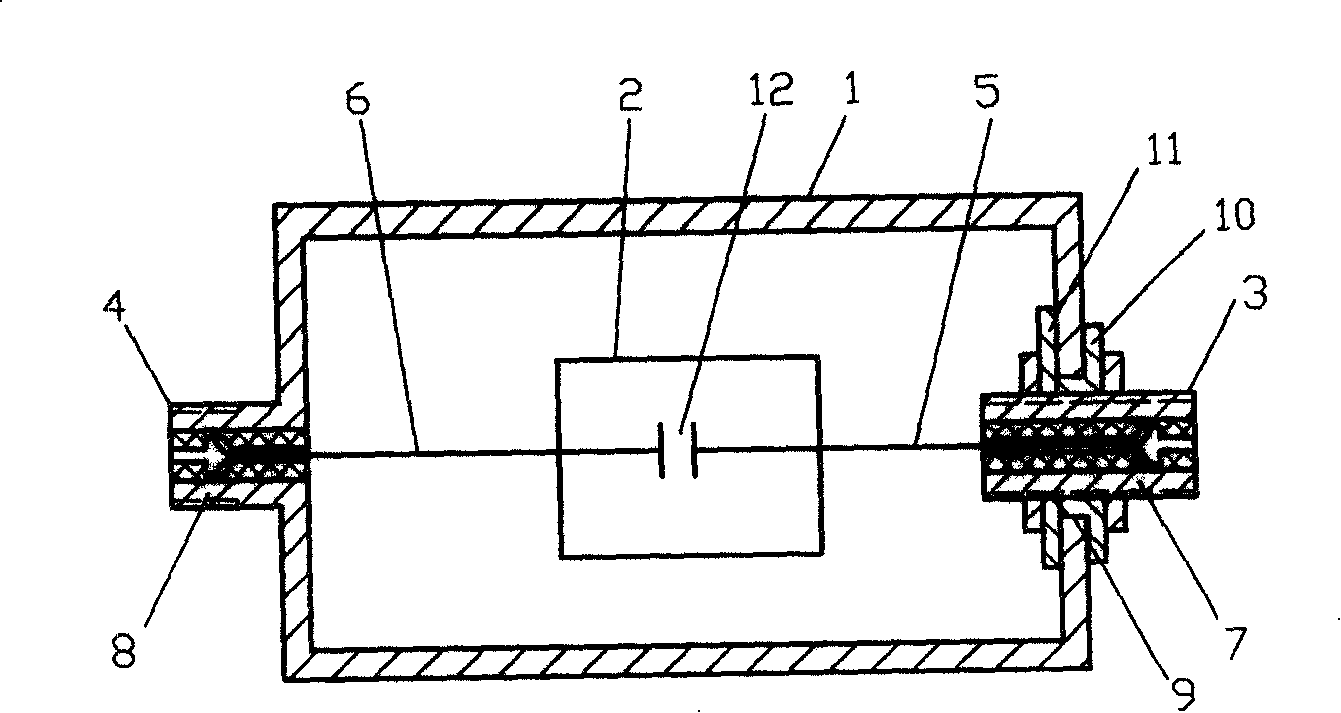 Anti-interference television system bidirectional user port capable of preventing creepage