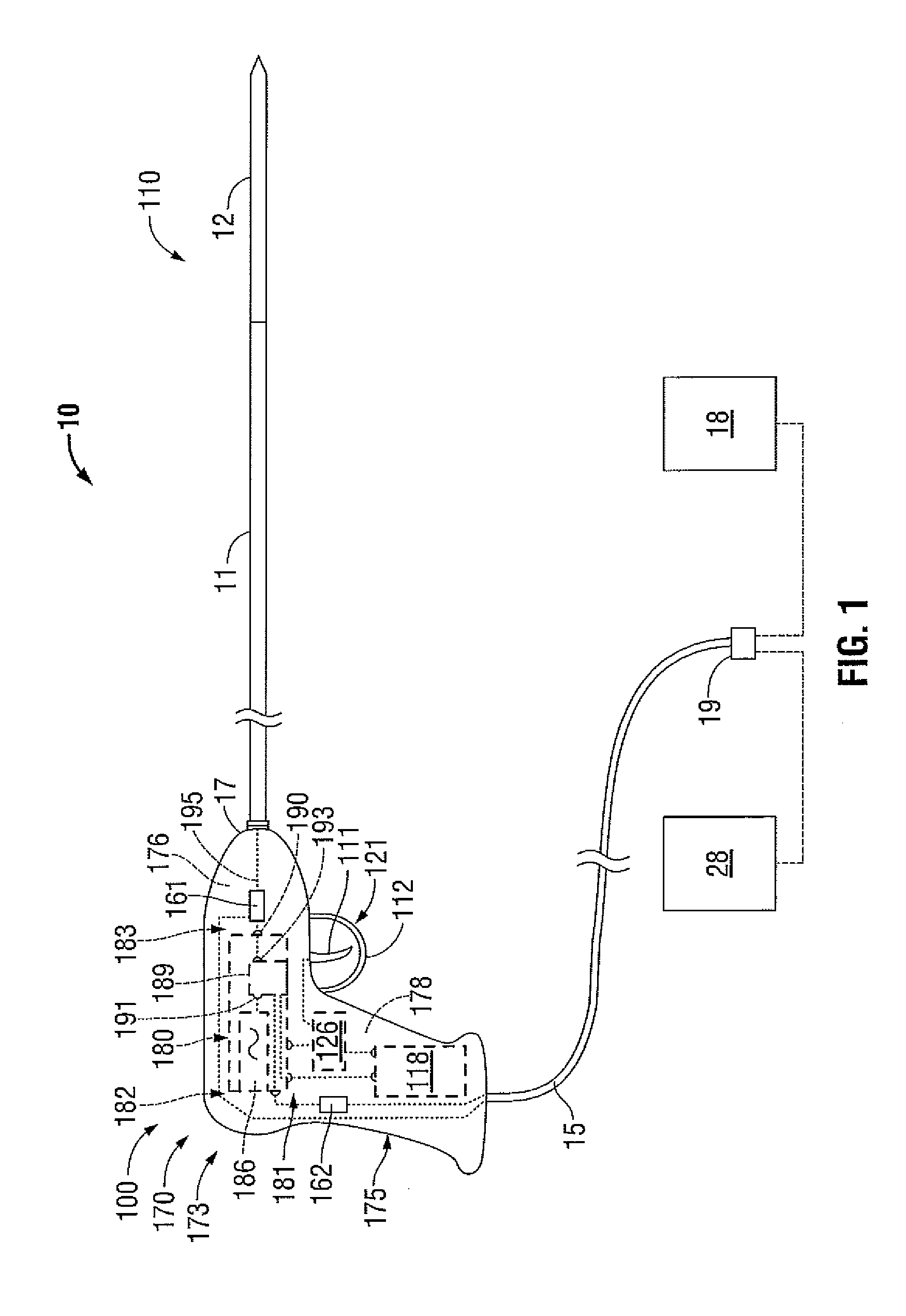 Handheld Medical Devices Including Microwave Amplifier Unit At Device Handle