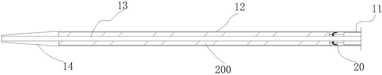 Implant conveying system