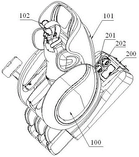 Multifunctional massage fumigation chair