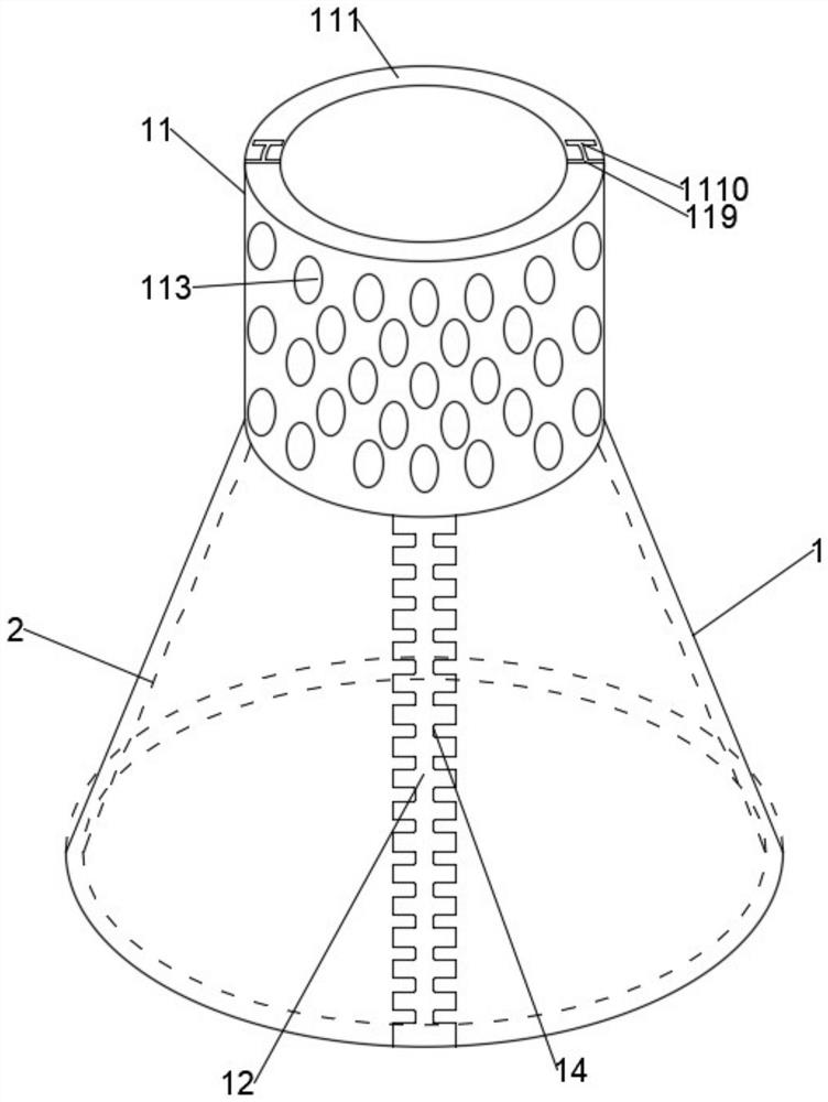 An electric pole anti-snake and rat device