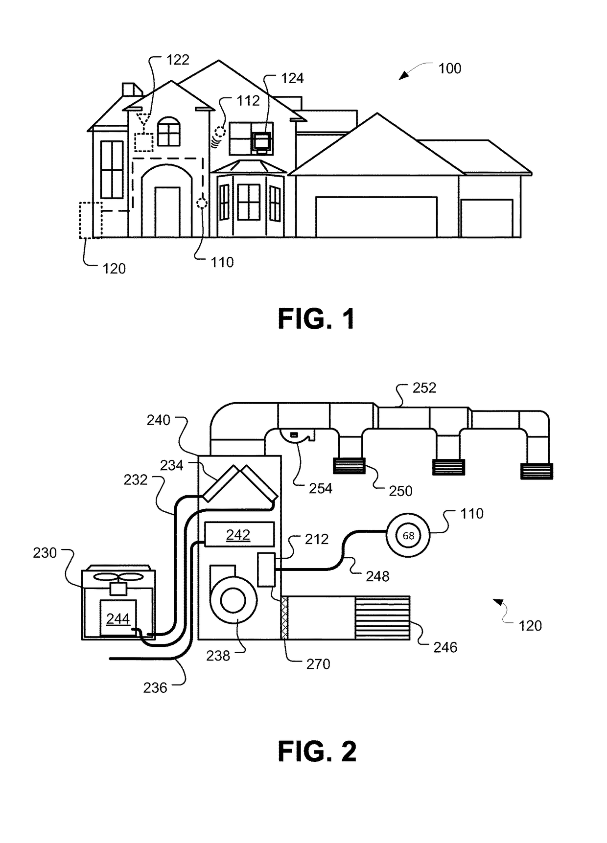 Methods and systems for data interchange between a network-connected thermostat and cloud-based management server