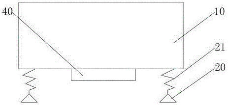 Fixing frame for glass transportation