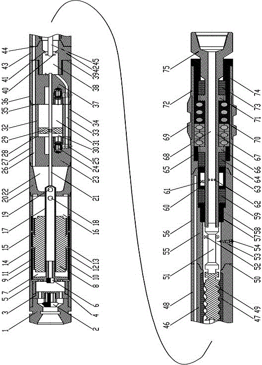 Downhole power drilling tools for gas drilling