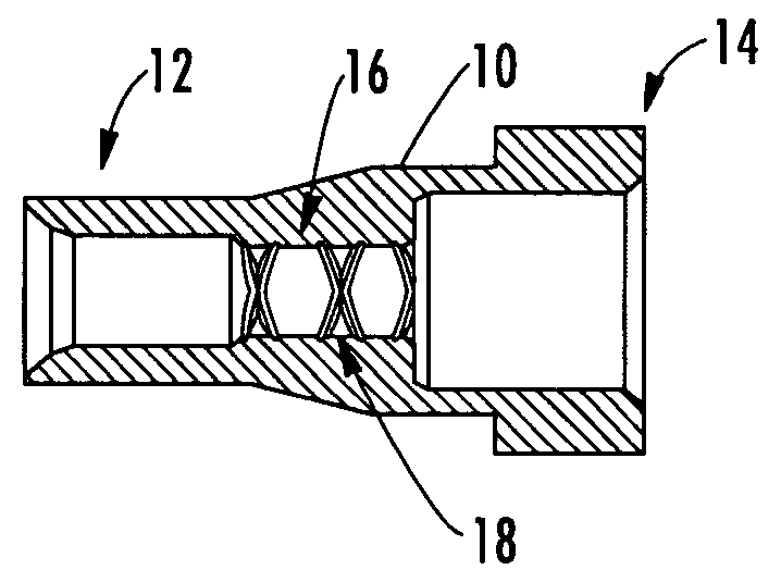 Ferrule holder and associated fiber optic connector having anti-withdrawal and anti-rotation features