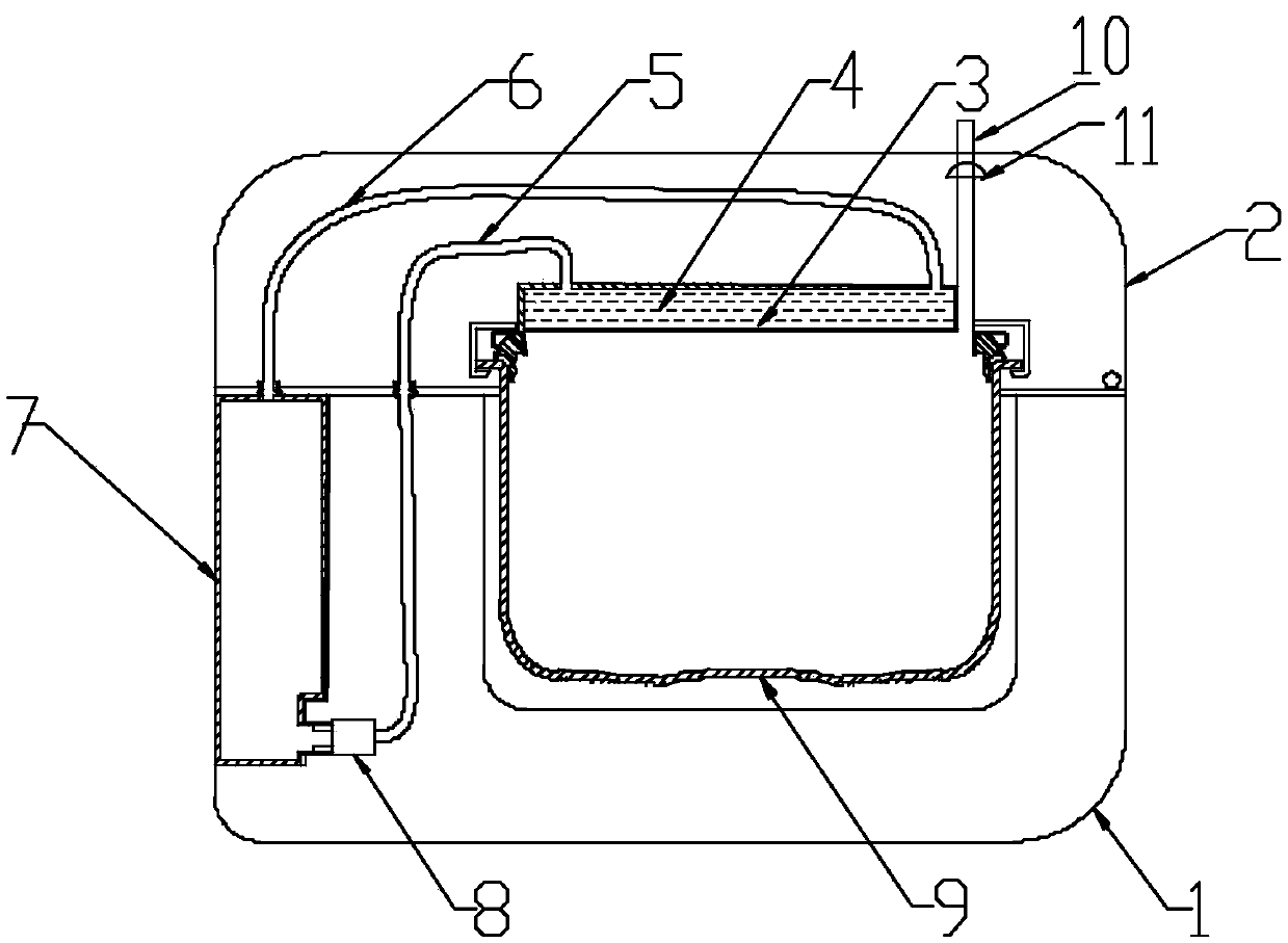 Pressure cooking appliance and control method of pressure cooking appliance