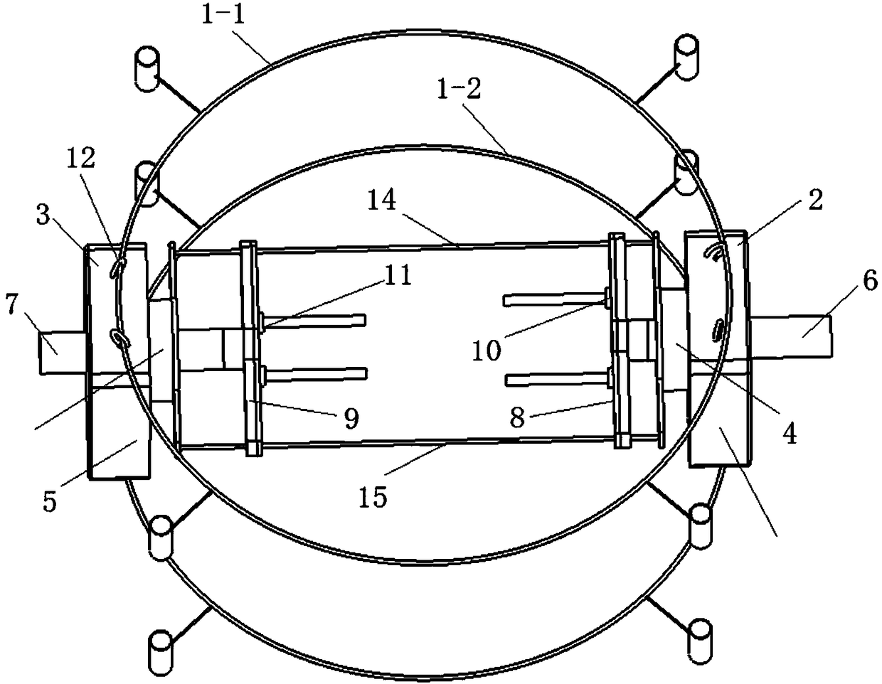 Automatic carton forming device