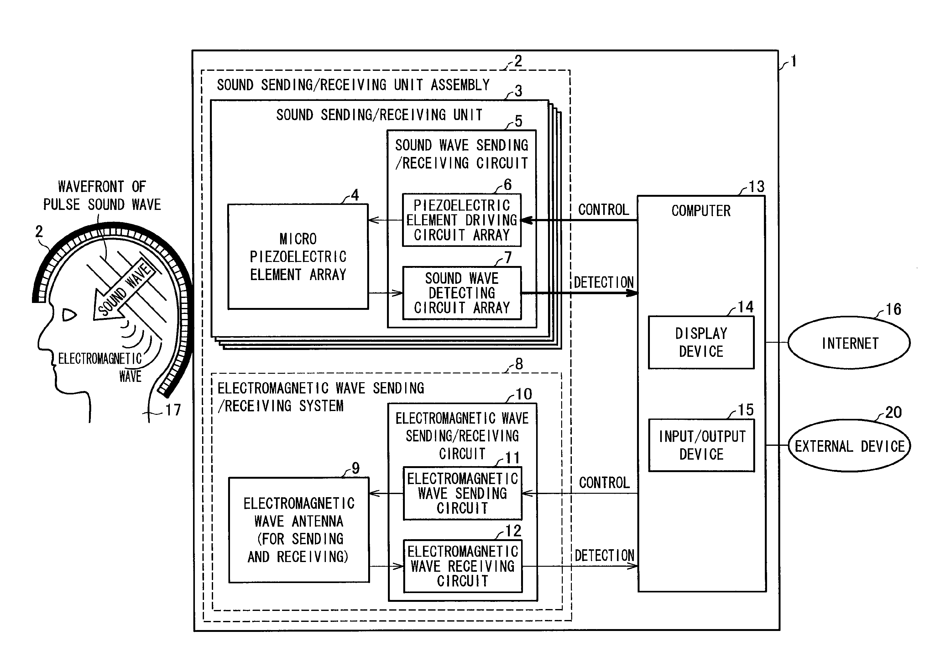 Biological measurement apparatus and biological stimulation apparatus