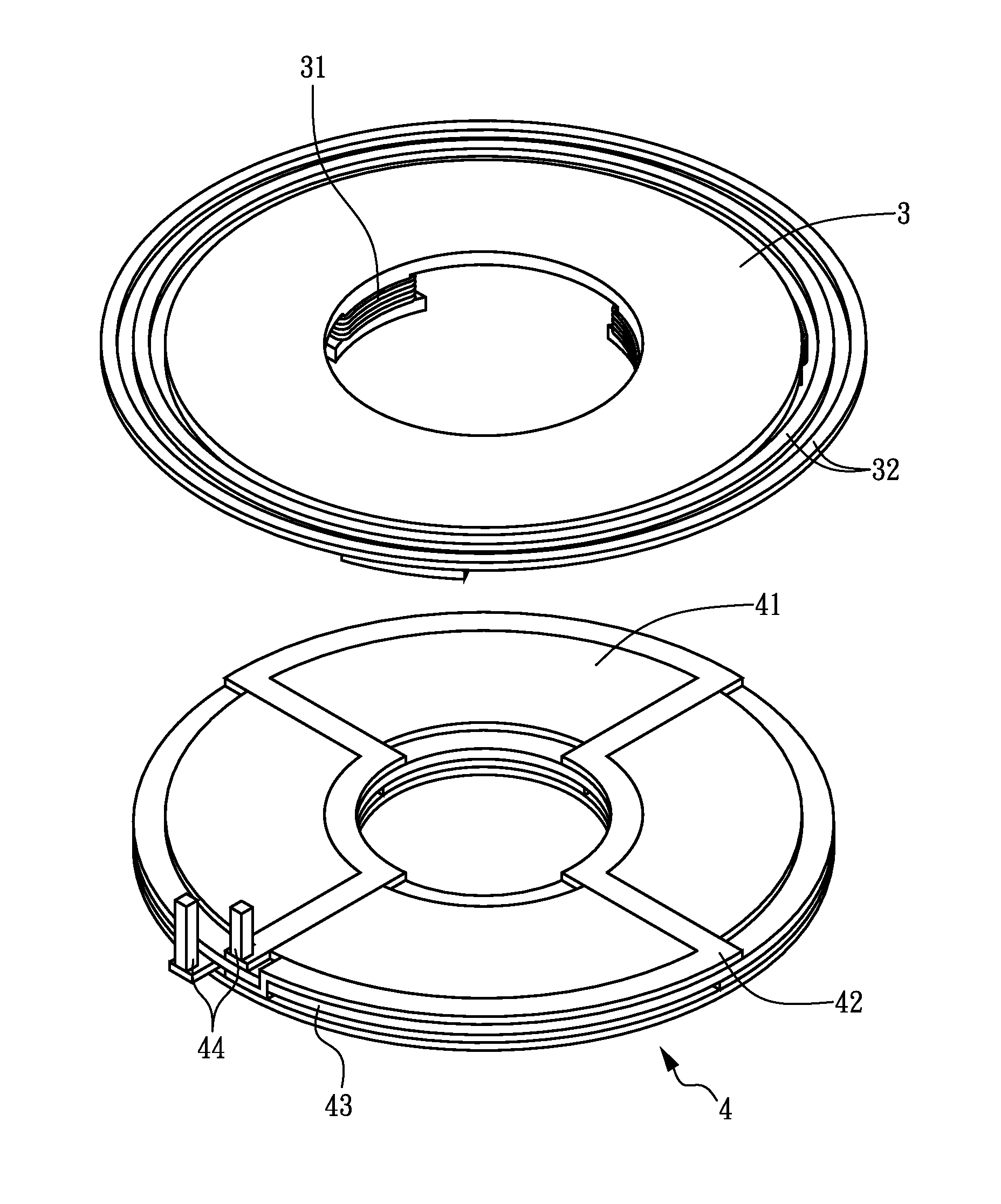 Adjustable axial-flux disc motor