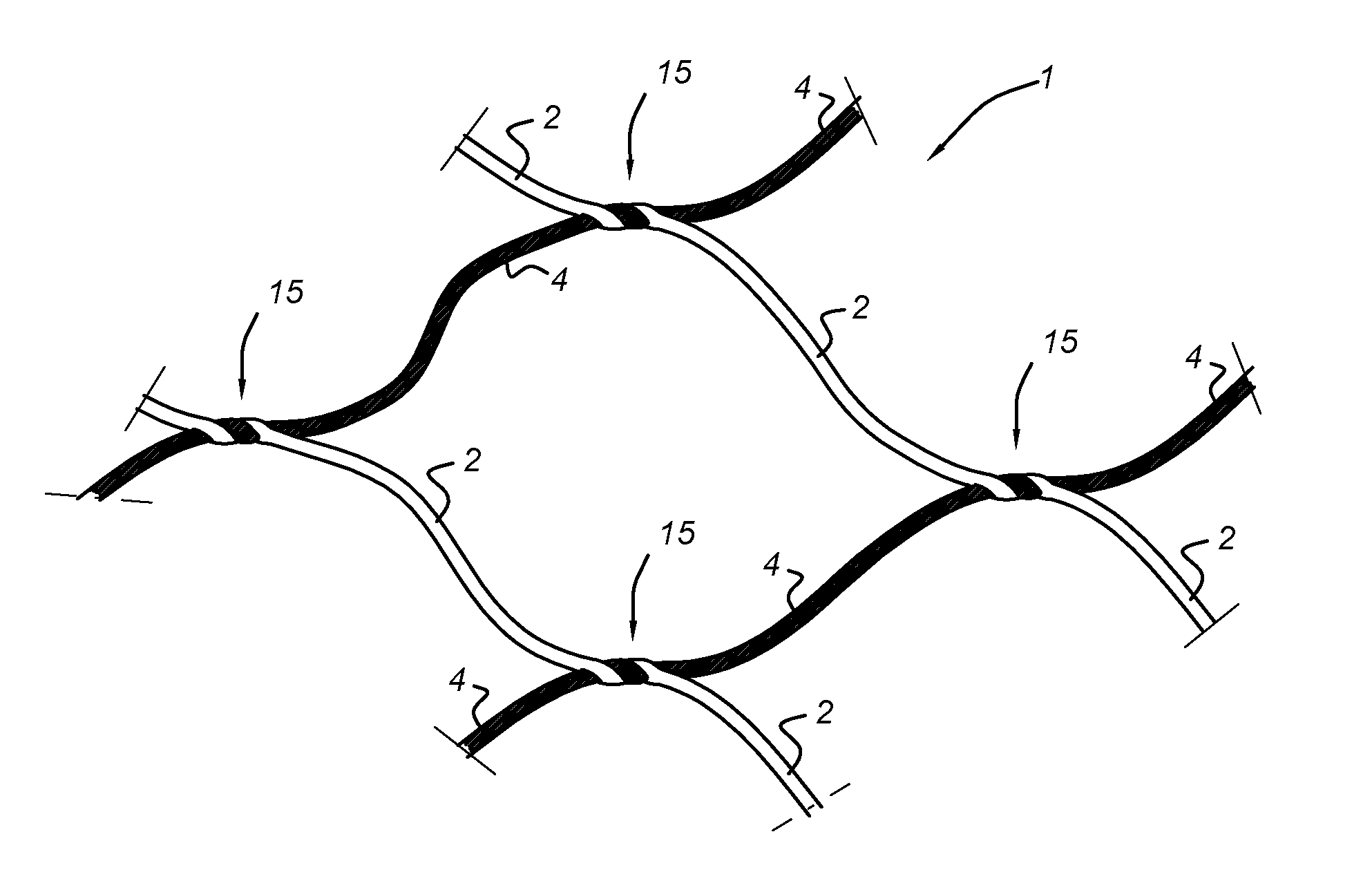 Net and a method of making the same