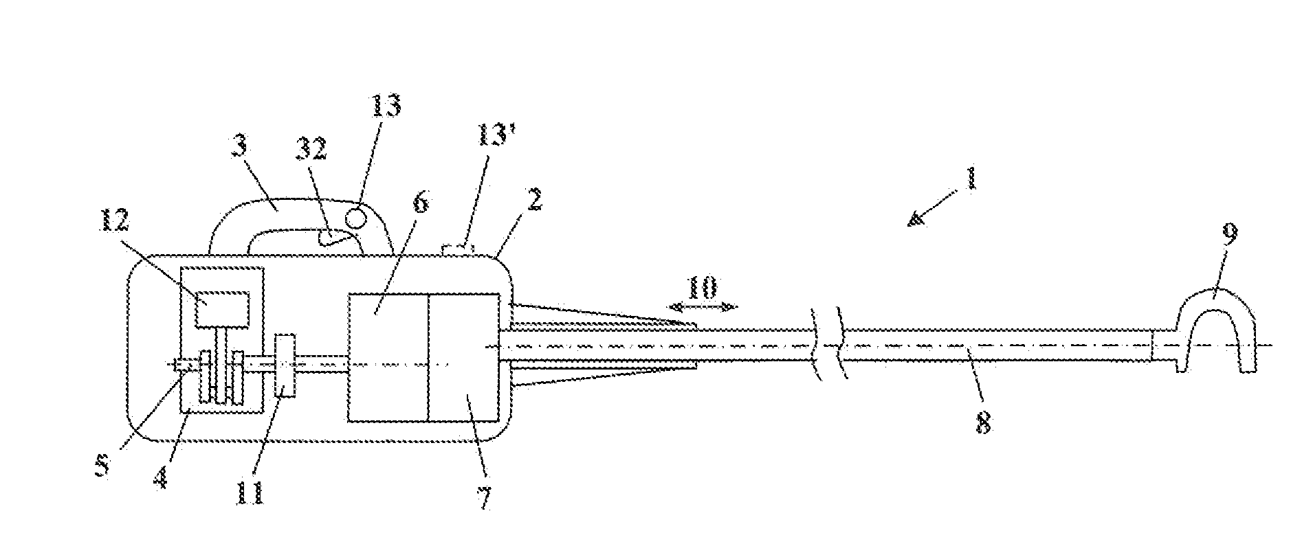 Handheld work apparatus