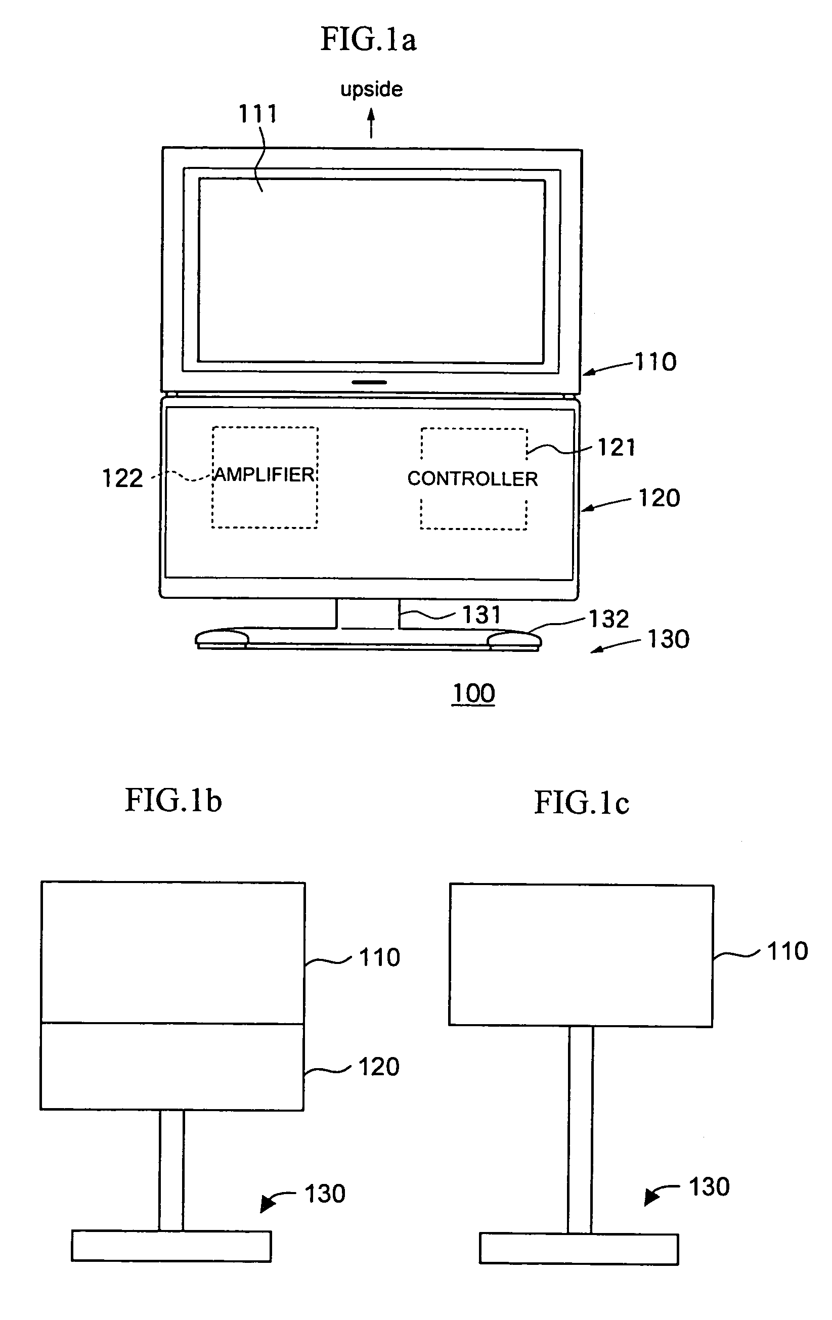 Thin display device