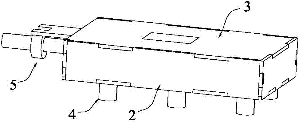 Telescopic snowshoe anti-skid device