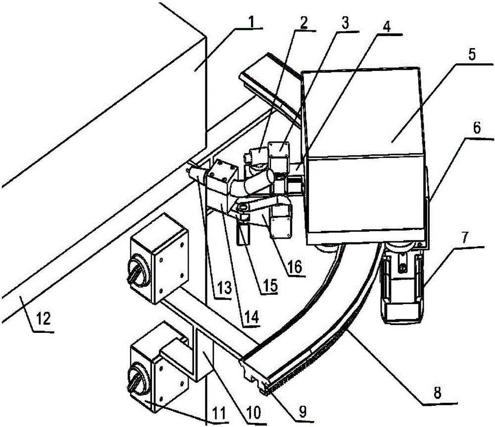 Full-automatic welding robot