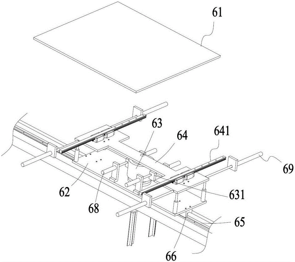 Support-type traveling device and overall rotating method thereof