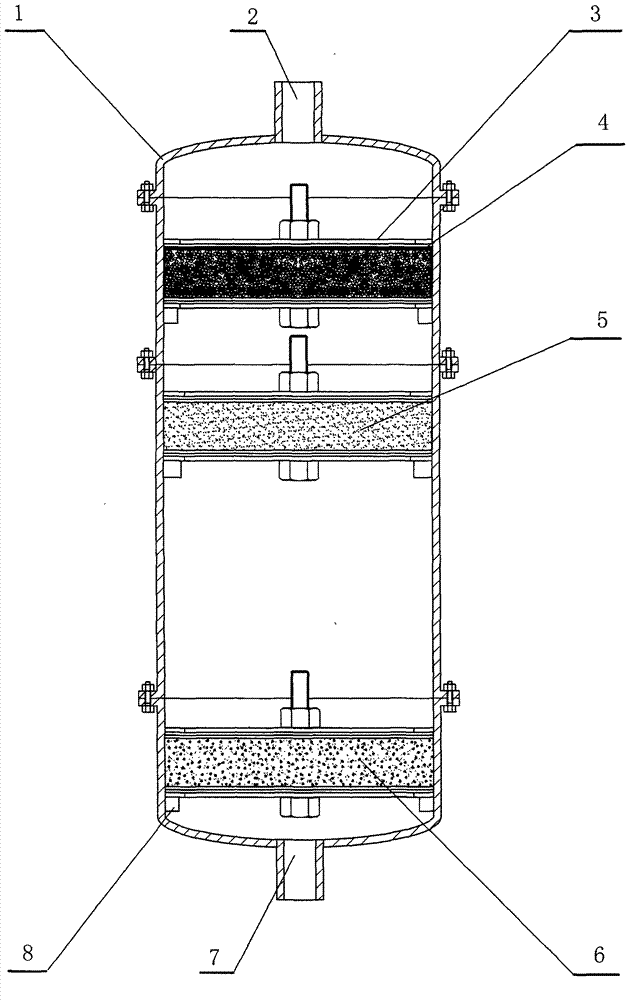 Method for cyclic utilization of soybean product processing waste water and energy-saving apparatus