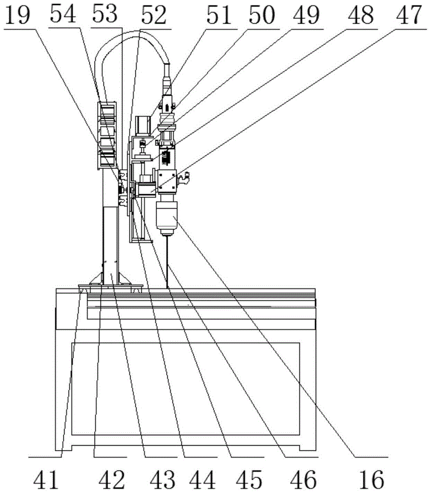 An experimental method and experimental device for simulating laser drilling rock breaking