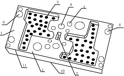 Waveguide isolated duplex integrated component