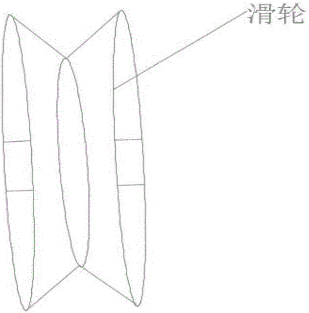 Inverted V-shaped intelligent telescopic fruit tree hail-proof design mechanism