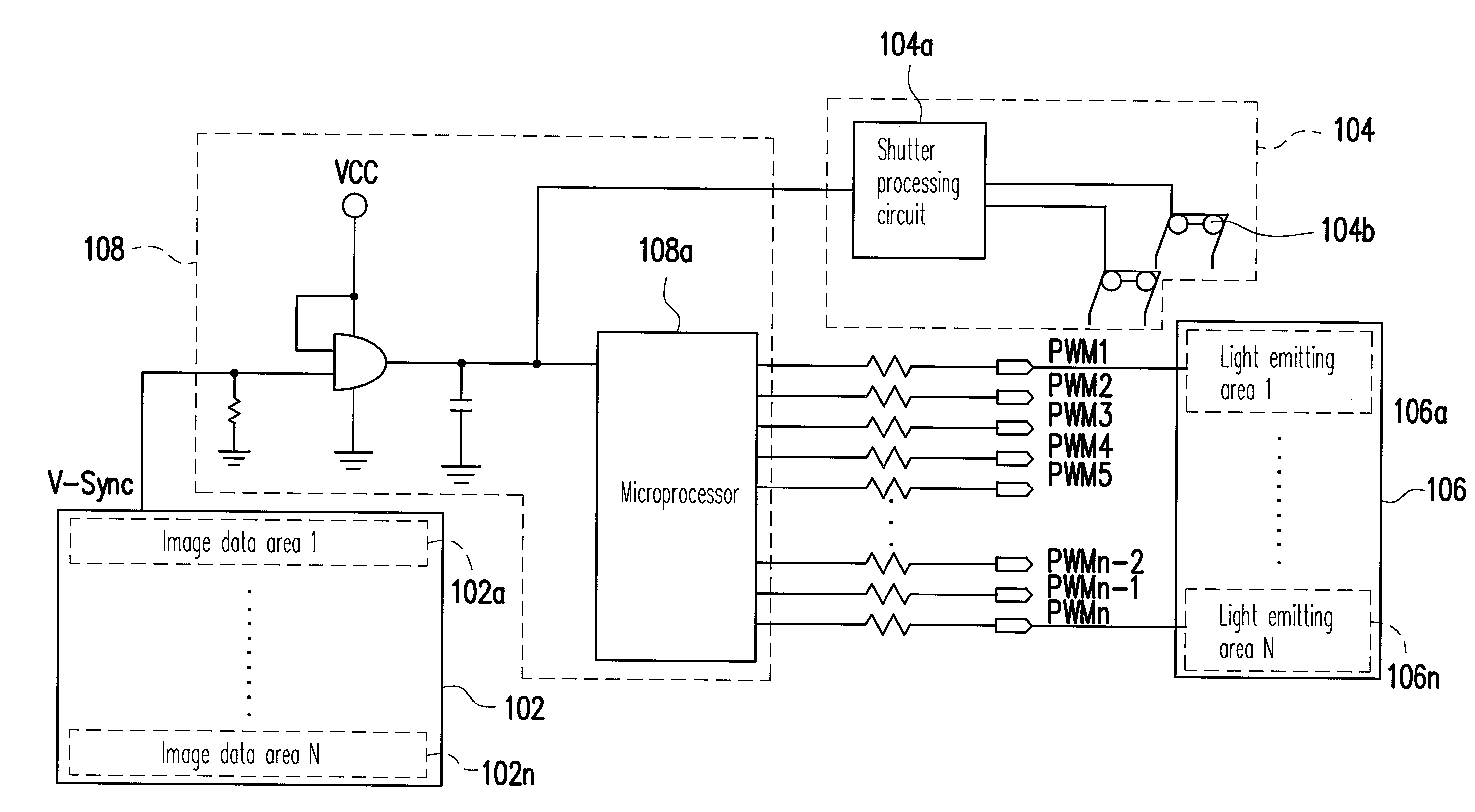 Stereo display and display