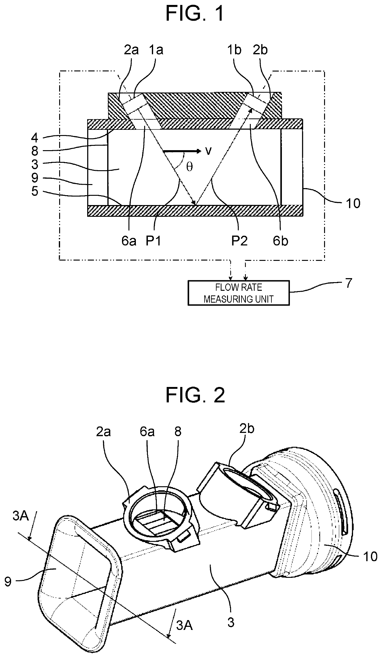 Ultrasonic flow meter