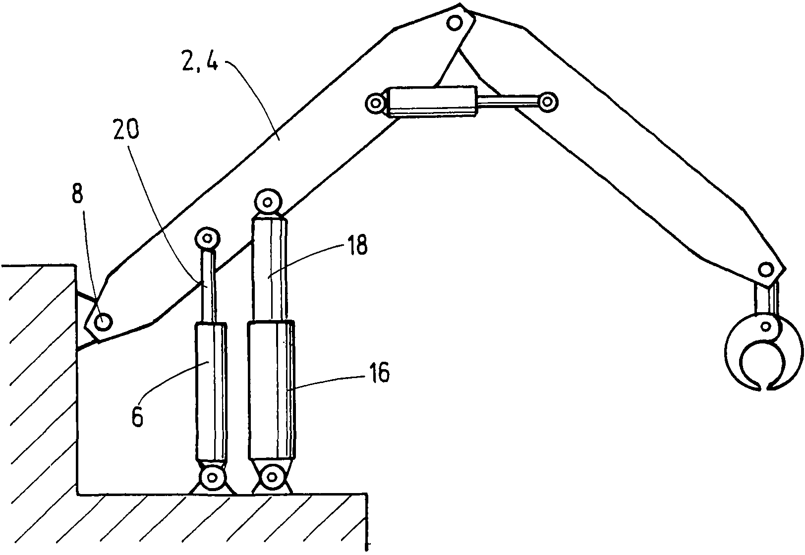 Device for recovering energy