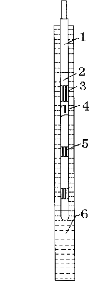 High precision digital sonic wave variable density calibration method