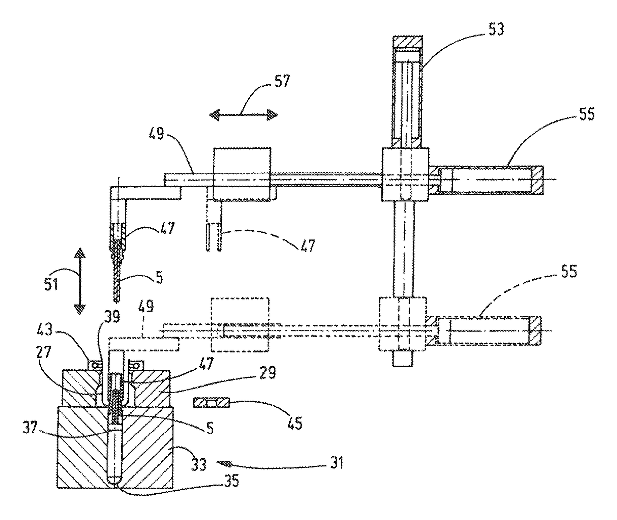 Method for producing an applicator, and applicator