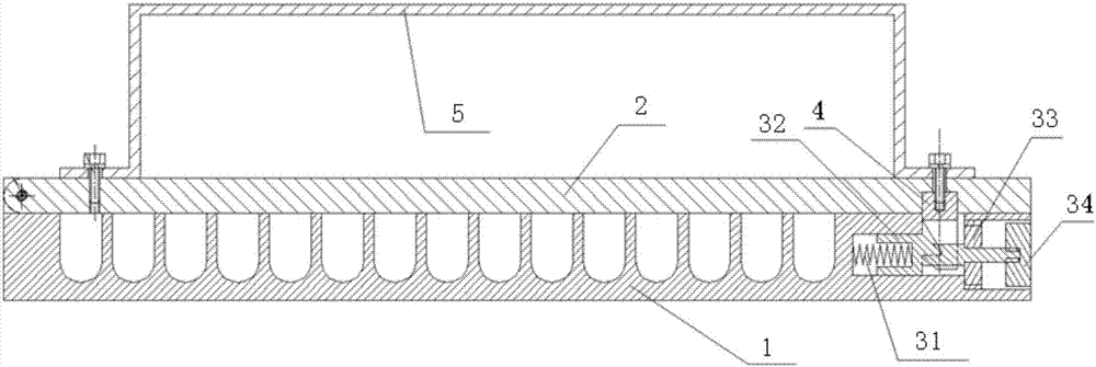 Parachute cord combing clamp with self-locking function