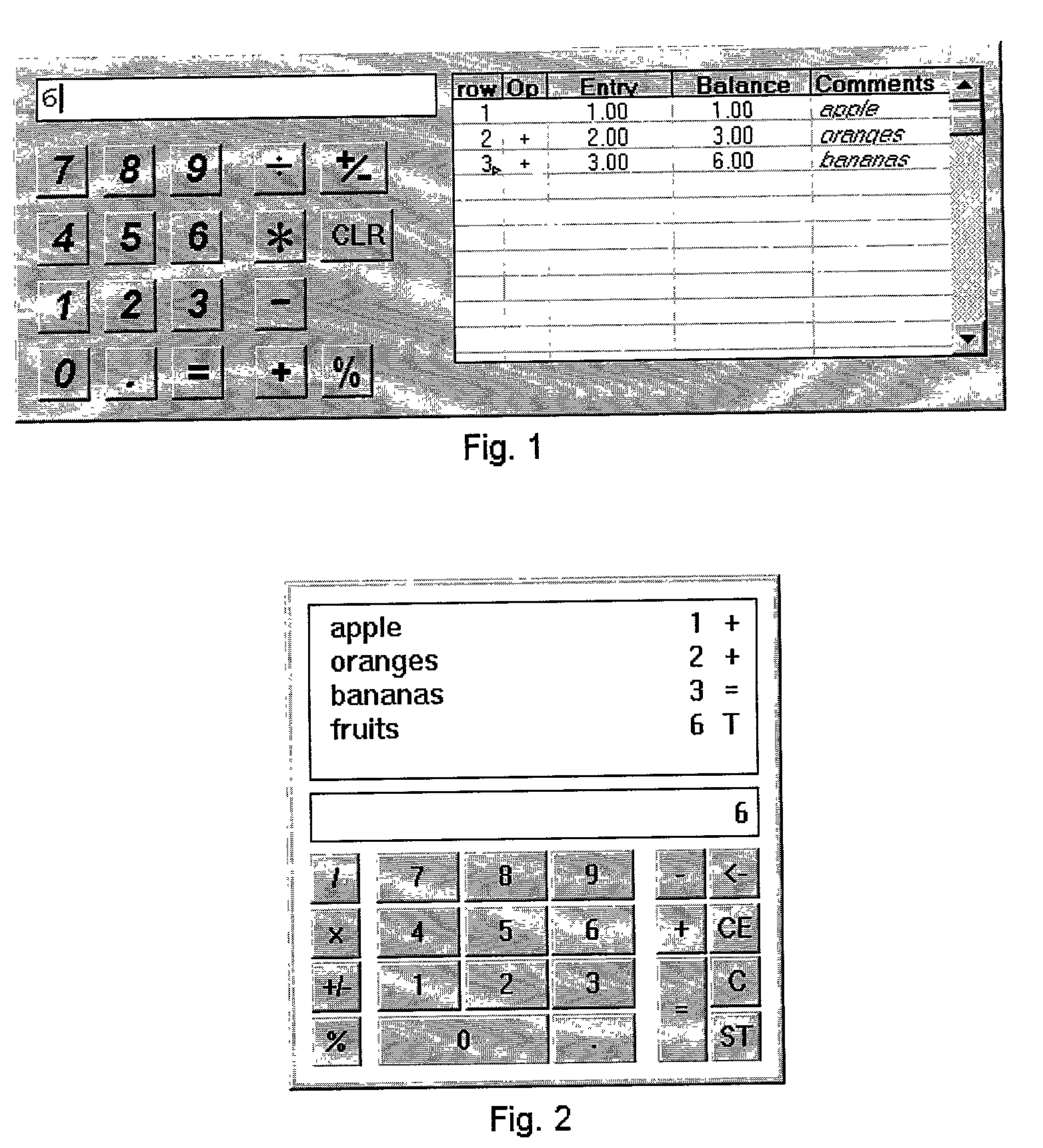 System and method for calculation using formulas in number fields