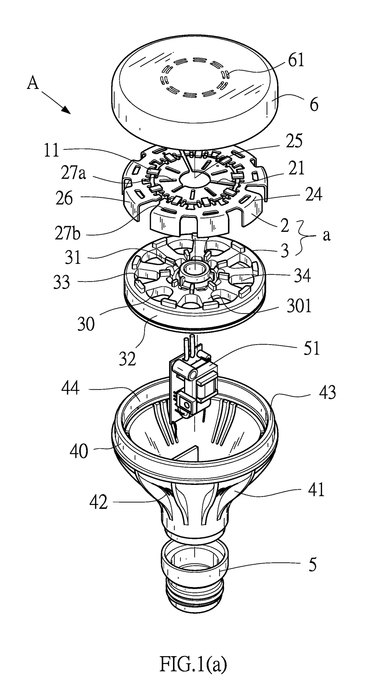 LED illumination apparatus and manufacturing method thereof