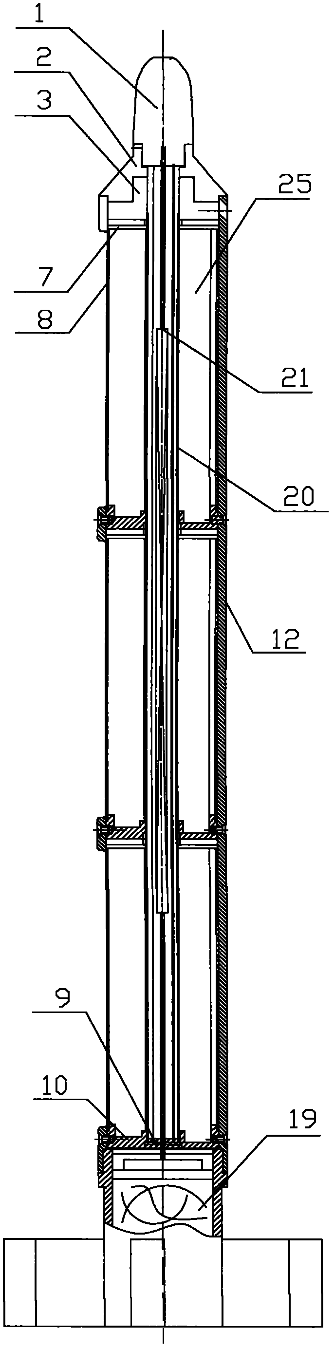 Fire extinguishing shrapnel for high-rise buildings