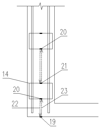 Car position determining method for multi-car elevator system