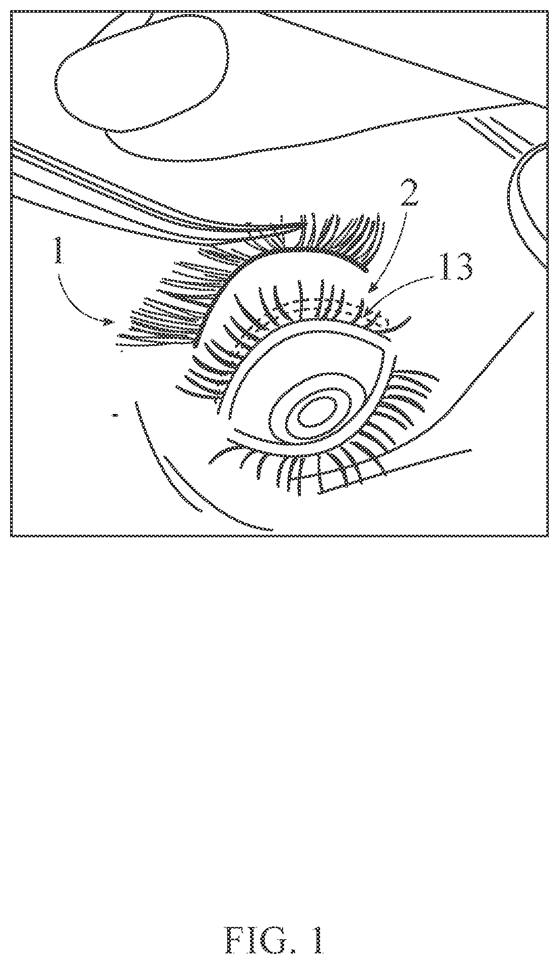 Shape Conforming Artificial Eyelash