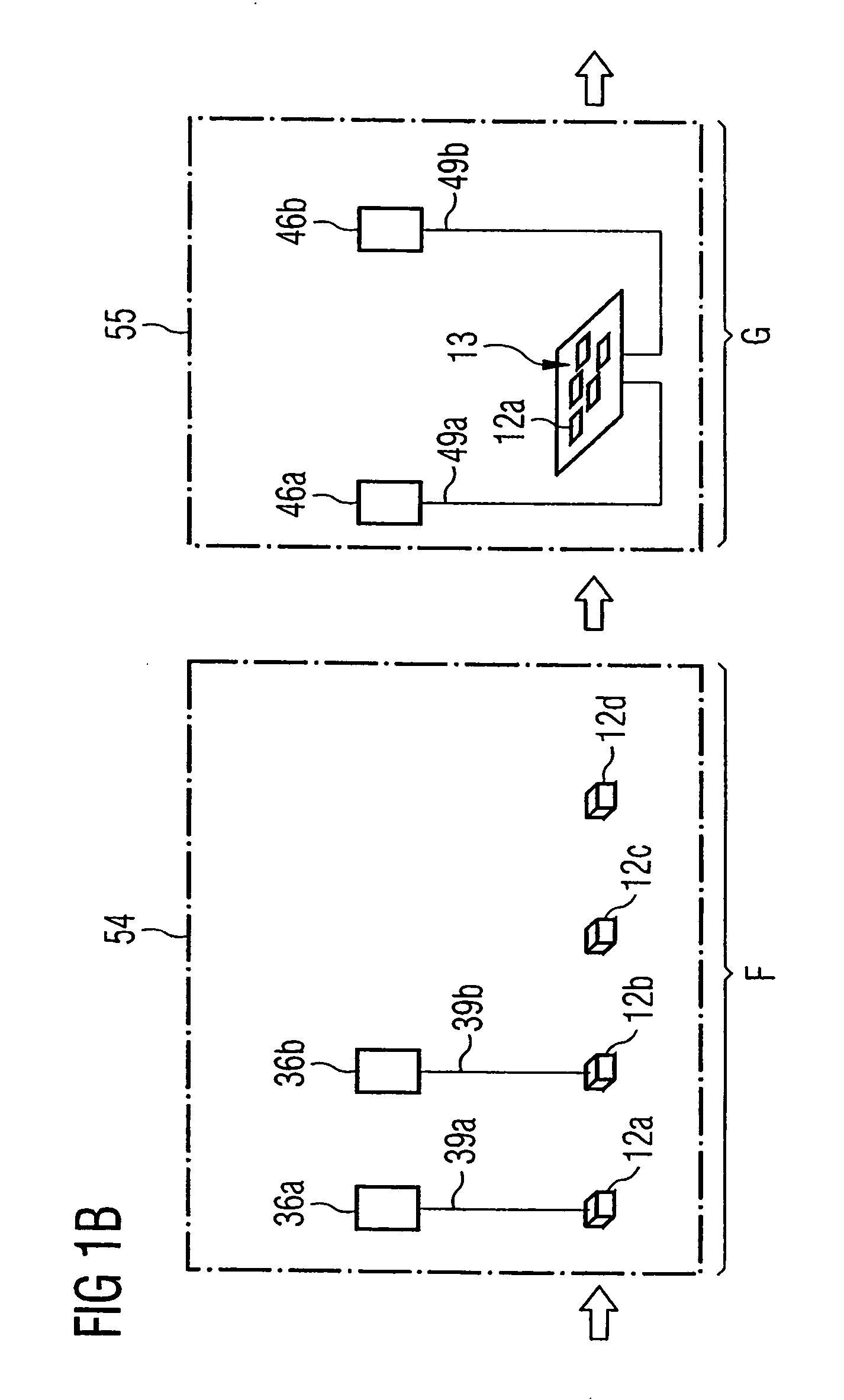 Semiconductor component with internal heating