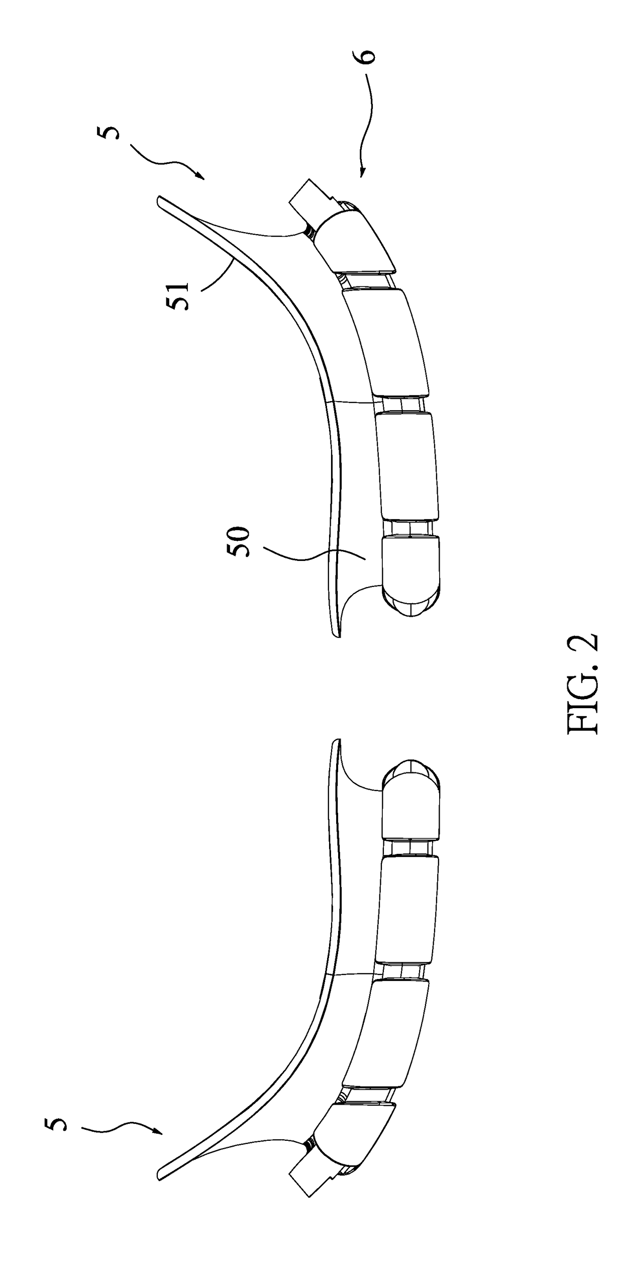 Swimming goggle cushion pad